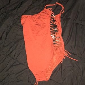 One piece bathing suit